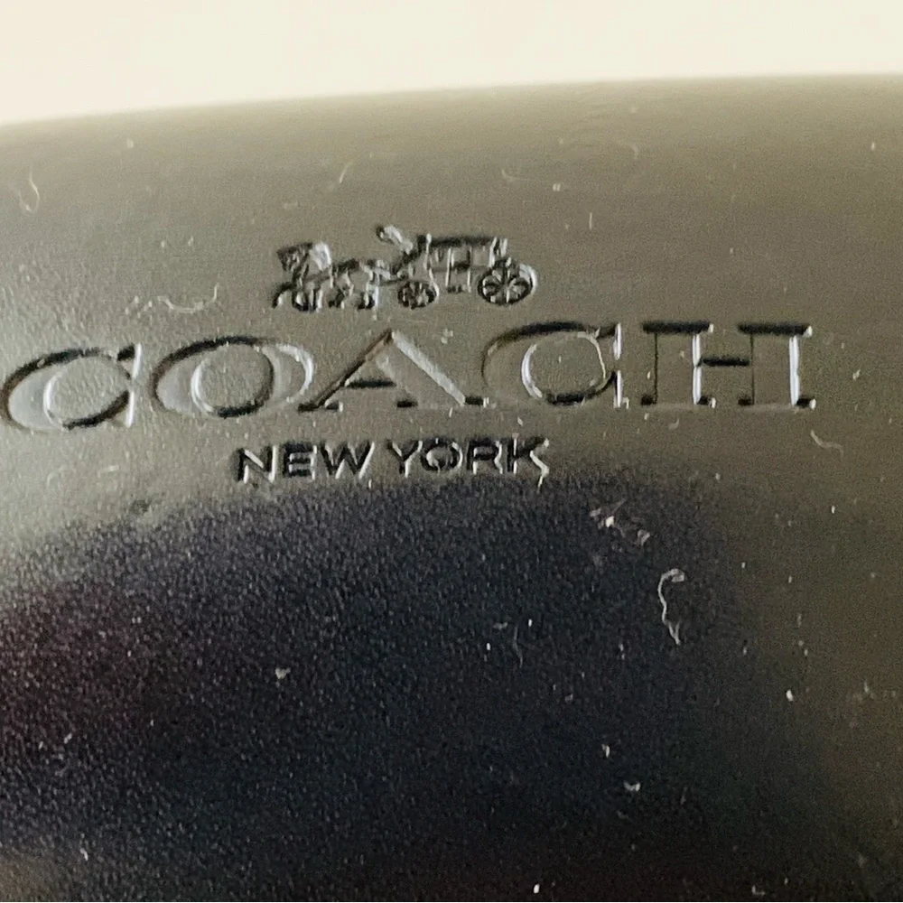 Coach glasses case